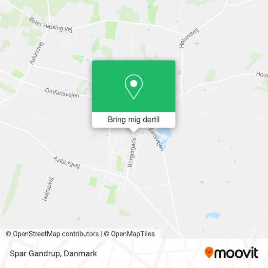 Spar Gandrup kort