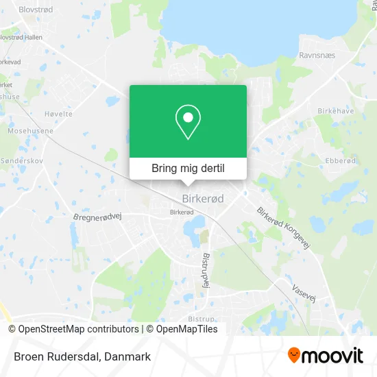 Broen Rudersdal kort
