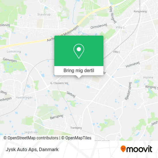 Jysk Auto Aps kort