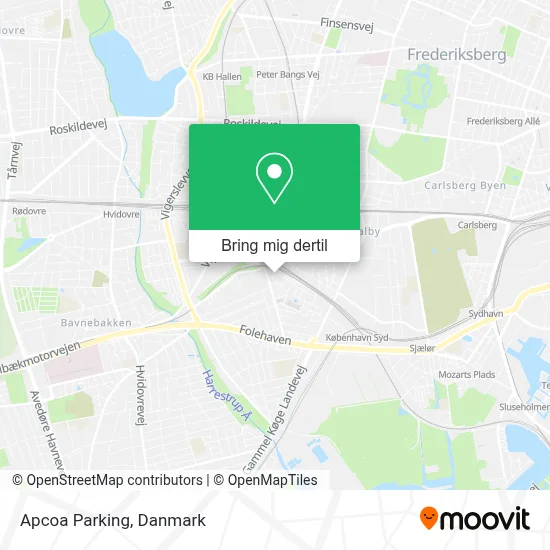 Apcoa Parking kort