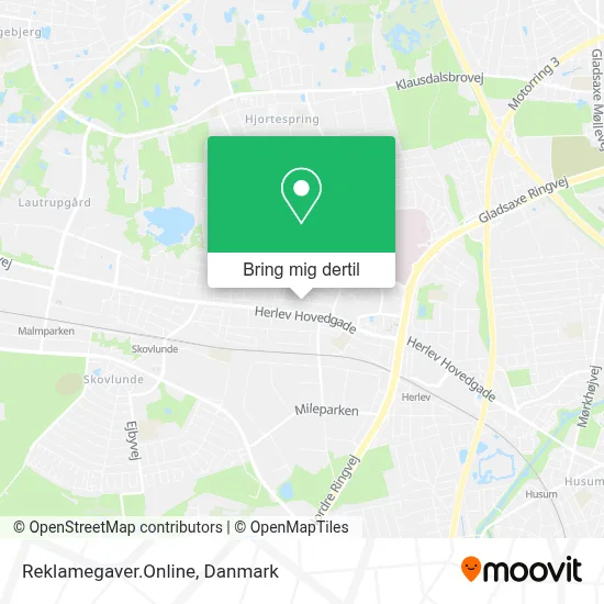 Reklamegaver.Online kort