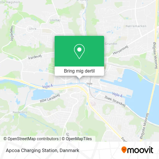Apcoa Charging Station kort