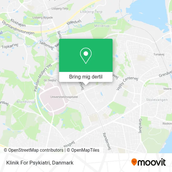 Klinik For Psykiatri kort
