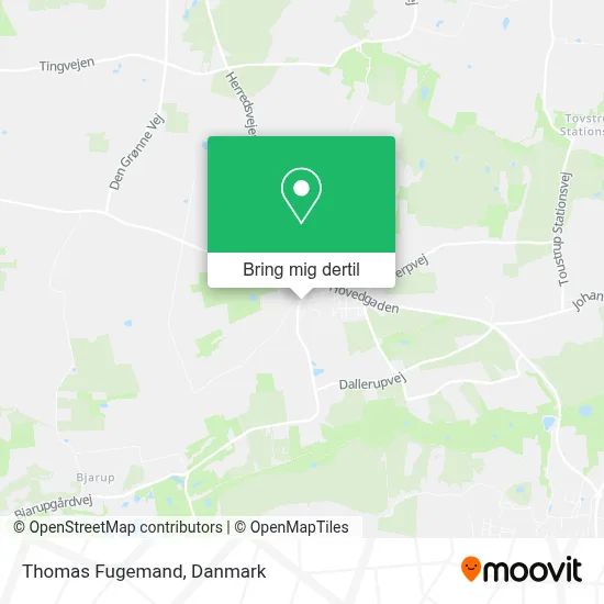 Thomas Fugemand kort