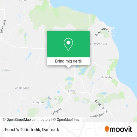 Funch's Turisttrafik kort