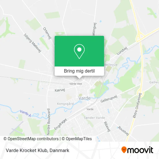 Varde Krocket Klub kort