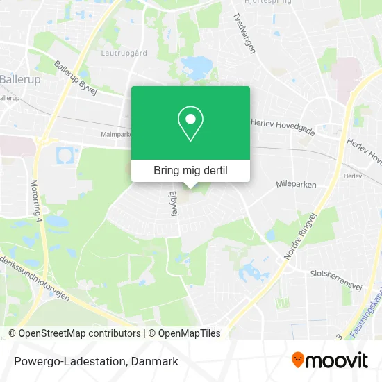 Powergo-Ladestation kort