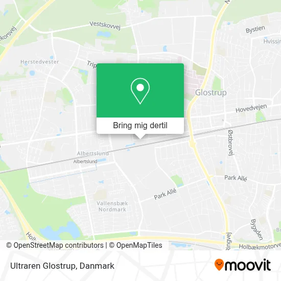 Ultraren Glostrup kort