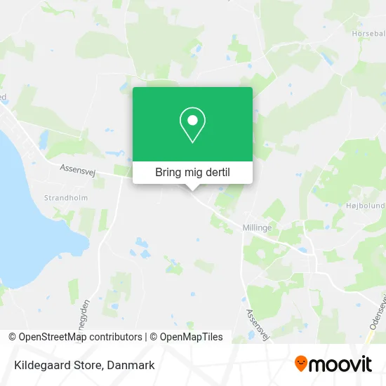 Kildegaard Store kort