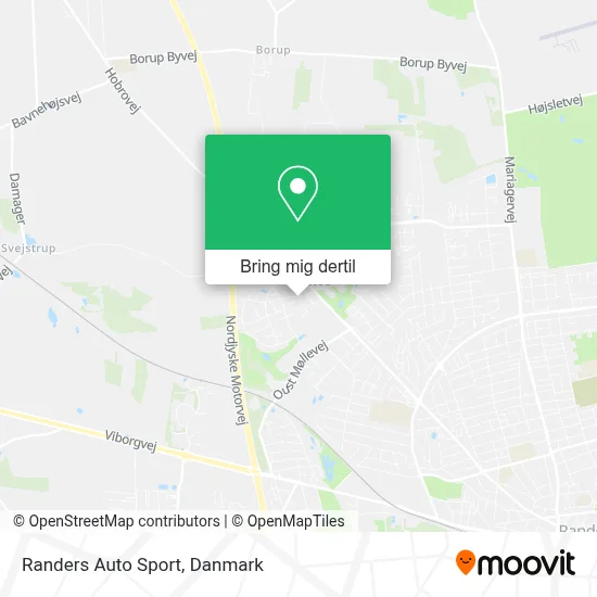 Randers Auto Sport kort