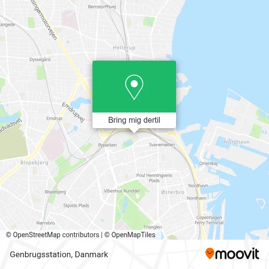 Genbrugsstation kort