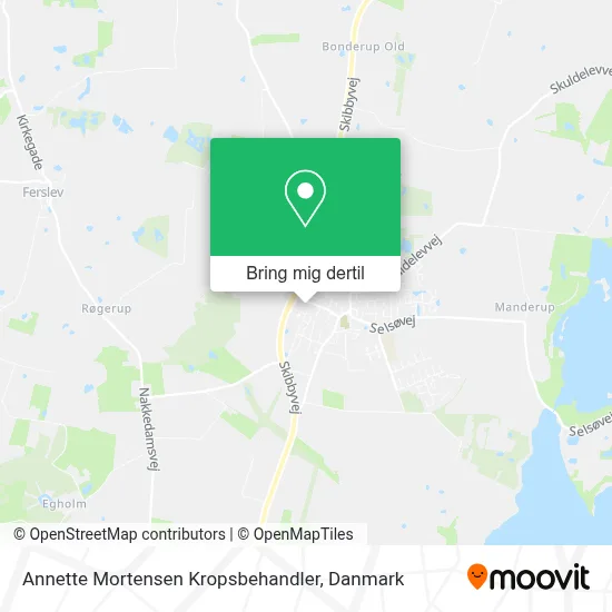 Annette Mortensen Kropsbehandler kort