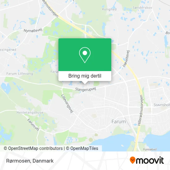 Rørmosen kort