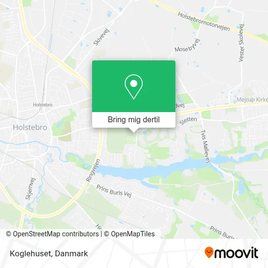 Koglehuset kort