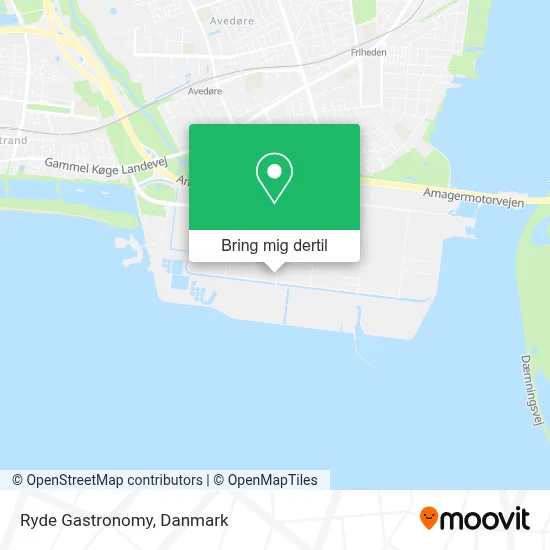 Ryde Gastronomy kort