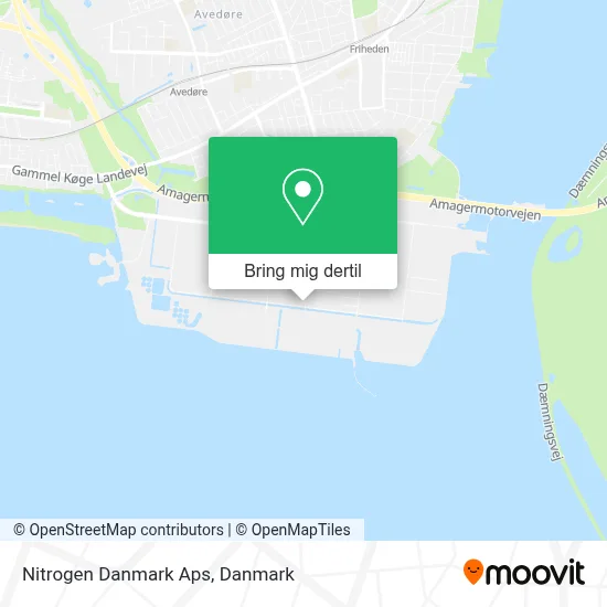 Nitrogen Danmark Aps kort