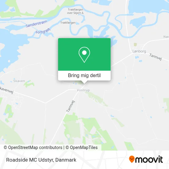 Roadside MC Udstyr kort