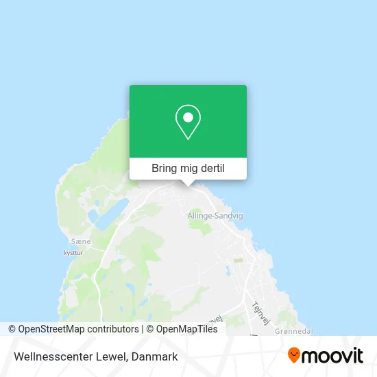 Wellnesscenter Lewel kort