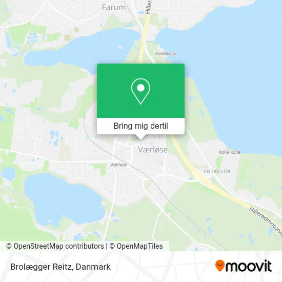 Brolægger Reitz kort