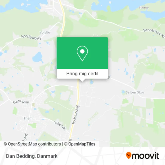 Dan Bedding kort