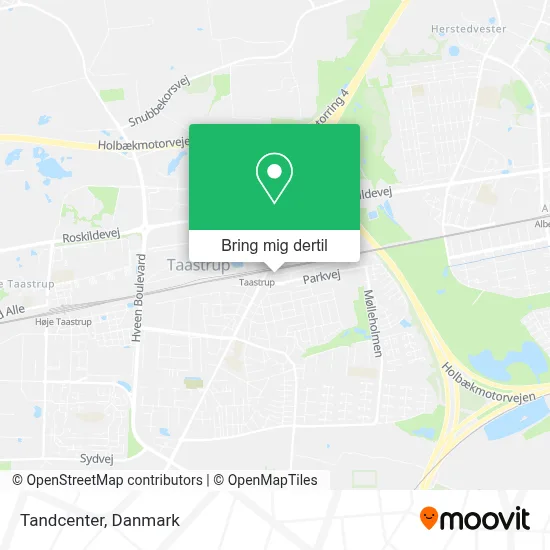 Tandcenter kort