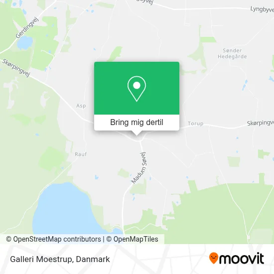 Galleri Moestrup kort