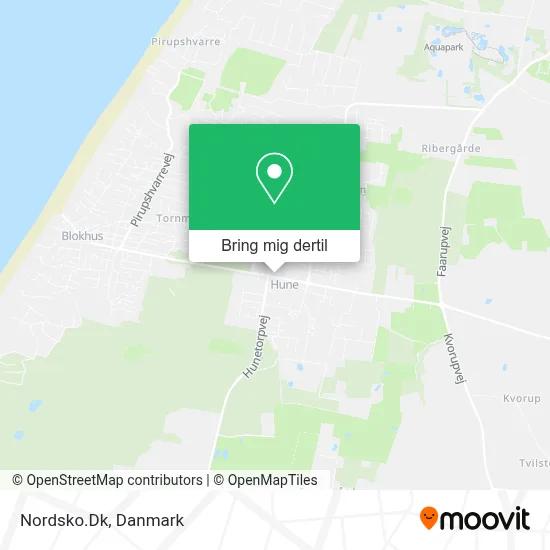 Nordsko.Dk kort