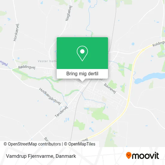 Vamdrup Fjernvarme kort