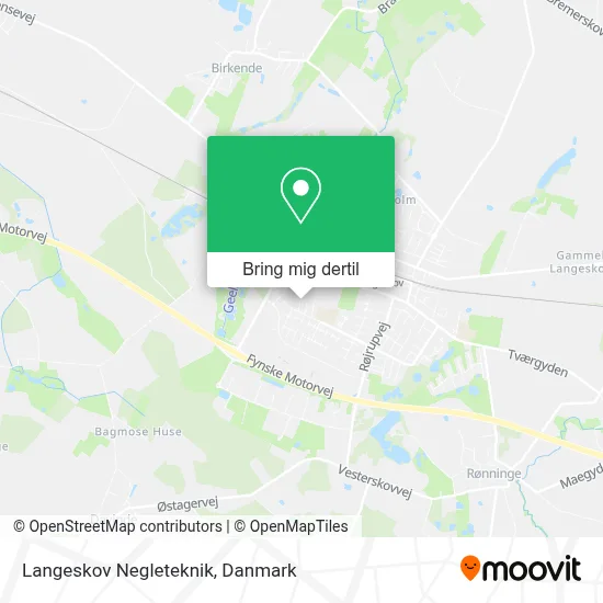Langeskov Negleteknik kort