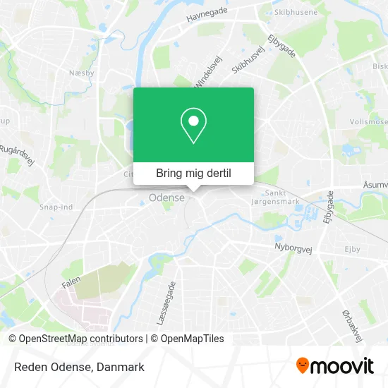 Reden Odense kort