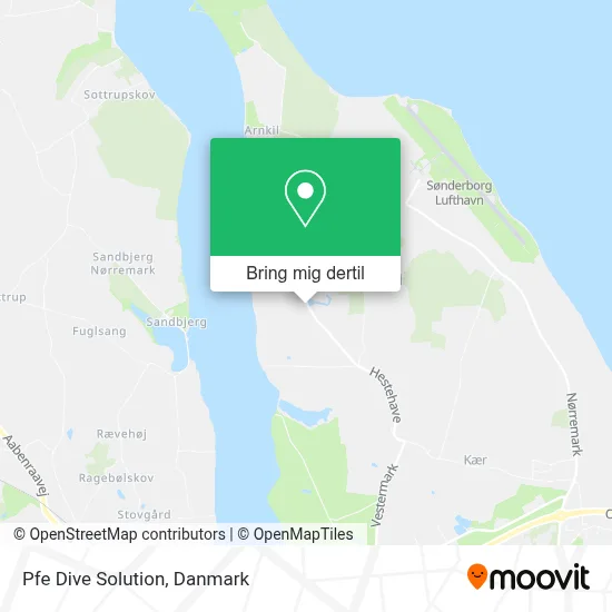 Pfe Dive Solution kort
