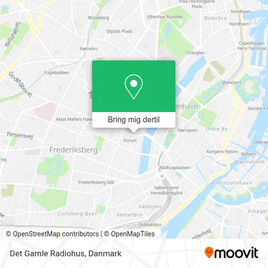 Det Gamle Radiohus kort