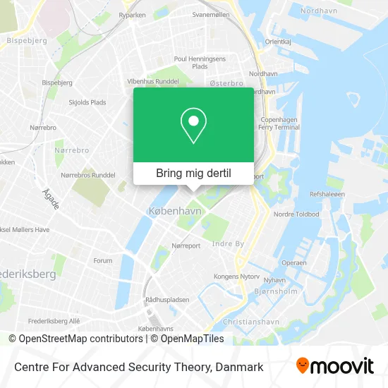 Centre For Advanced Security Theory kort
