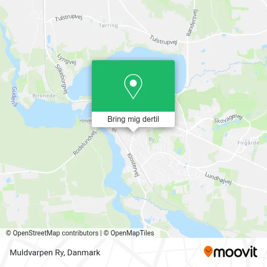 Muldvarpen Ry kort