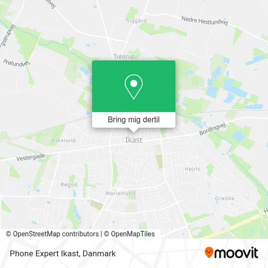 Phone Expert Ikast kort