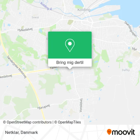 Netklar kort
