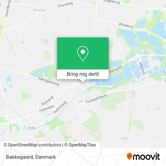 Bakkegaard kort