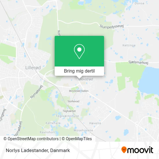 Norlys Ladestander kort