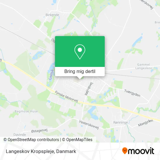 Langeskov Kropspleje kort