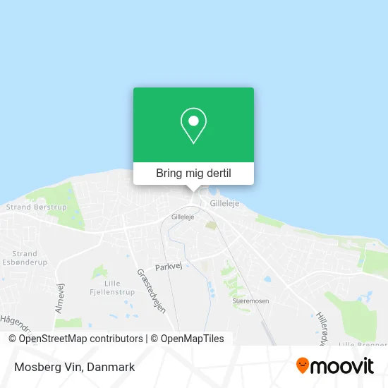 Mosberg Vin kort