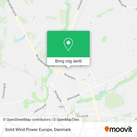 Solid Wind Power Europe kort