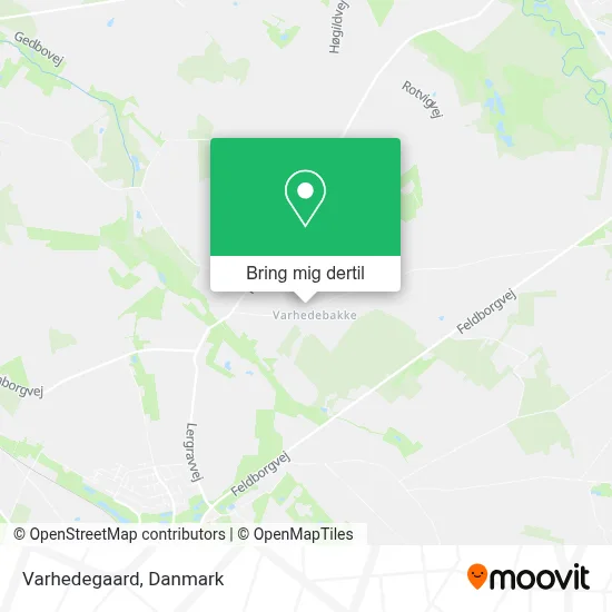 Varhedegaard kort