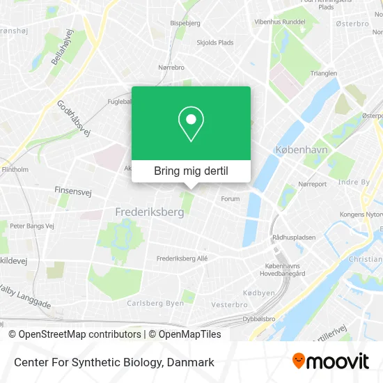 Center For Synthetic Biology kort