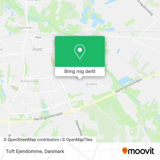 Toft Ejendomme kort
