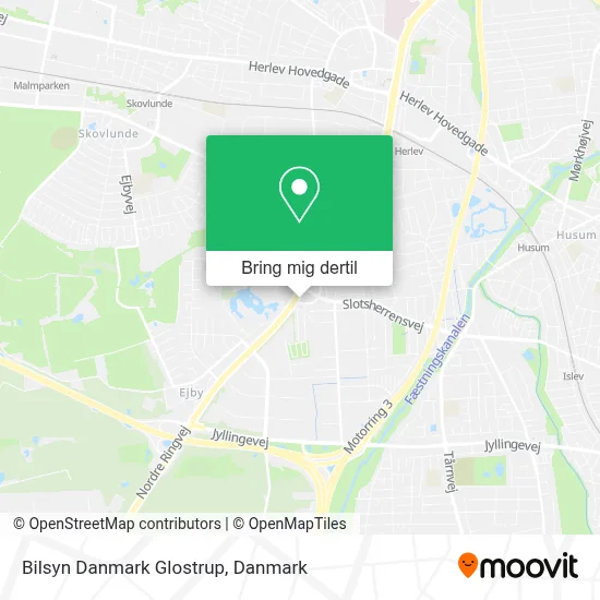 Bilsyn Danmark Glostrup kort