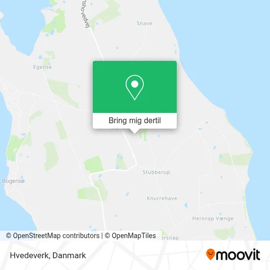 Hvedeverk kort