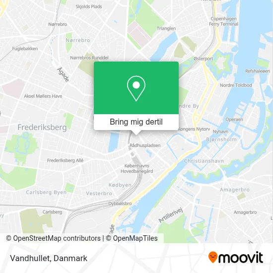 Vandhullet kort