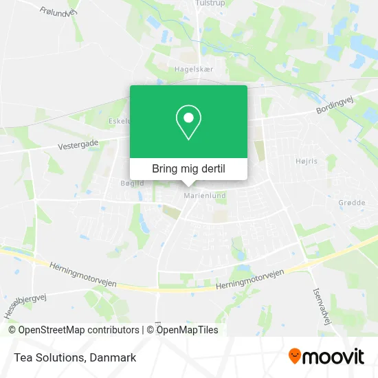 Tea Solutions kort