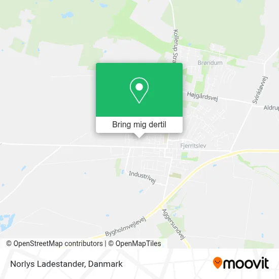 Norlys Ladestander kort