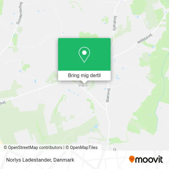 Norlys Ladestander kort
